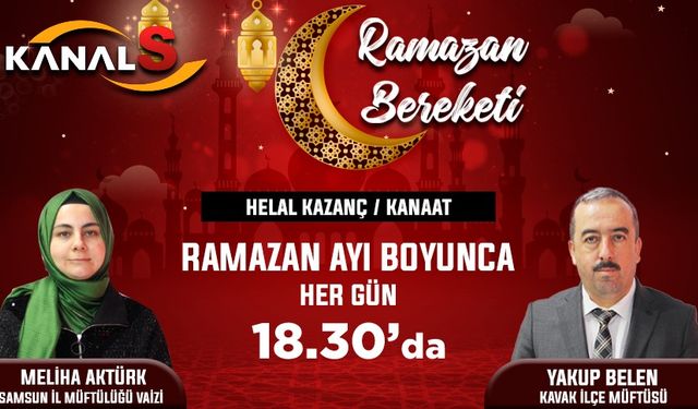 Ramazan Bereketi Kanal S'de 30 Mart Cumartesi