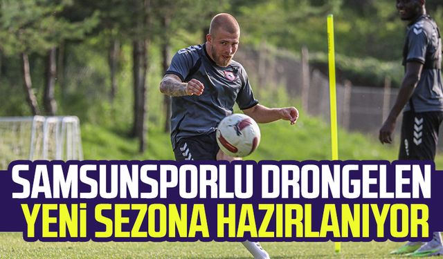 Samsunsporlu Rick Van Drongelen yeni sezona hazırlanıyor