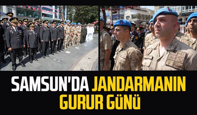 Samsun'da jandarmanın gurur günü