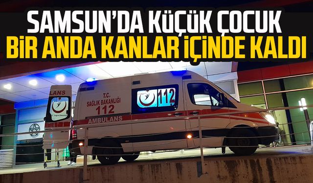 Samsun'da Maganda Kurşunu Çocuğa İsabet Etti