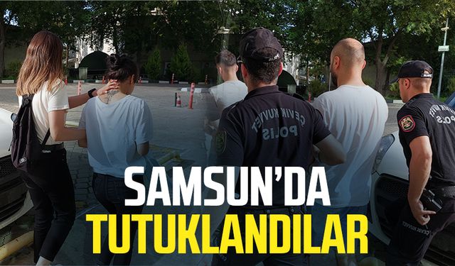 Samsun'da operasyonda 5 tutuklama kararı!