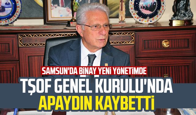 TŞOF Genel Kurulu'nda Fevzi Apaydın kaybetti: Samsun'da Hüseyin Binay yeni yönetimde