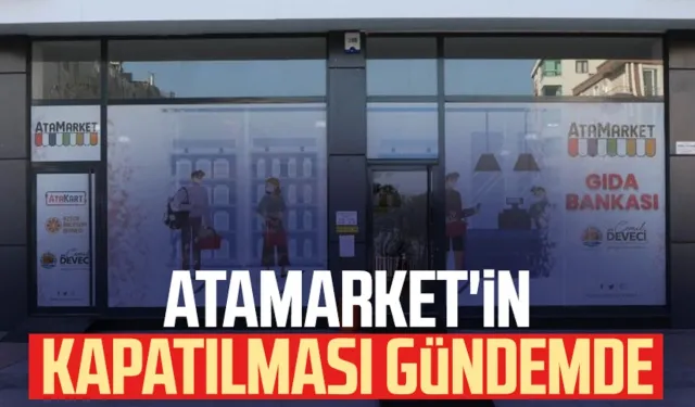 AtaMarket'in kapatılması gündemde!