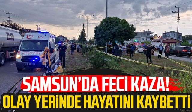 Samsun Terme'de feci kaza! Niyazi Akbulut hayatını kaybetti