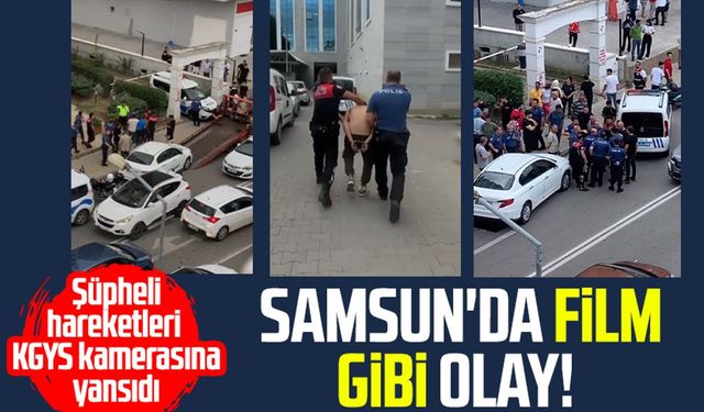 Samsun'da nefes kesen kovalamaca: Ortalığı birbirine kattı