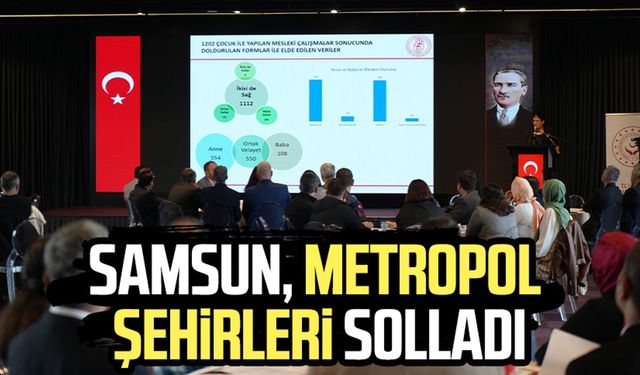 Samsun, metropol şehirleri solladı