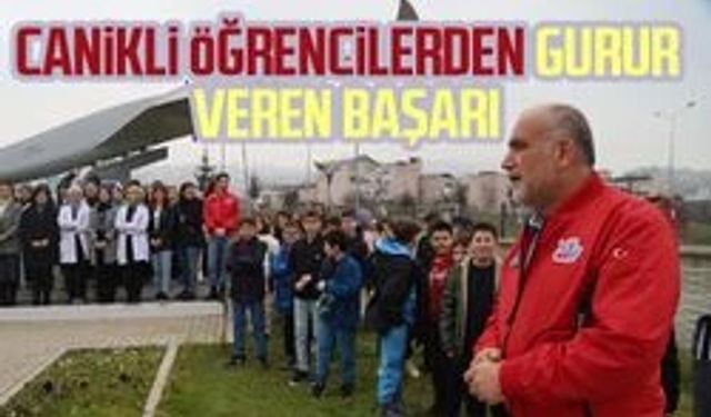 Canikli öğrencilerden gurur veren başarı