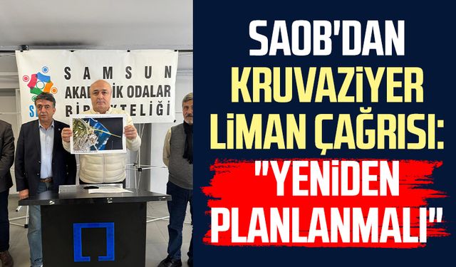 SAOB'dan kruvaziyer liman çağrısı: "Yeniden planlanmalı"