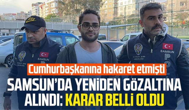 Samsun'da gözaltına alınmıştı: Kadir İpek tutuklandı