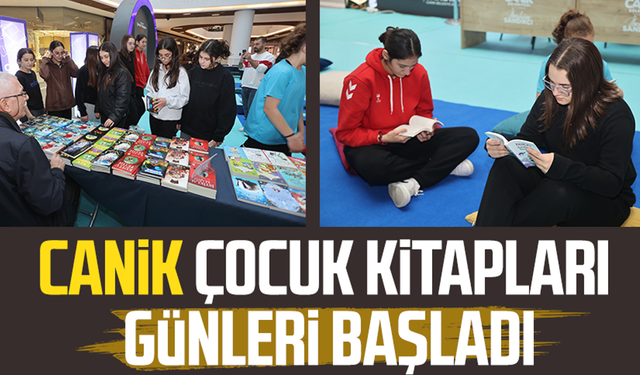 Canik Çocuk Kitapları Günleri başladı