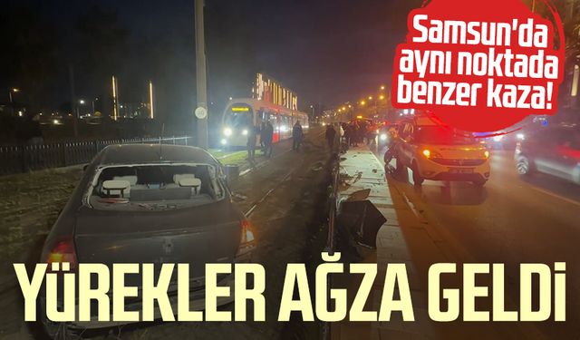 Samsun'da feci kaza! Facianın eşiğinden dönüldü