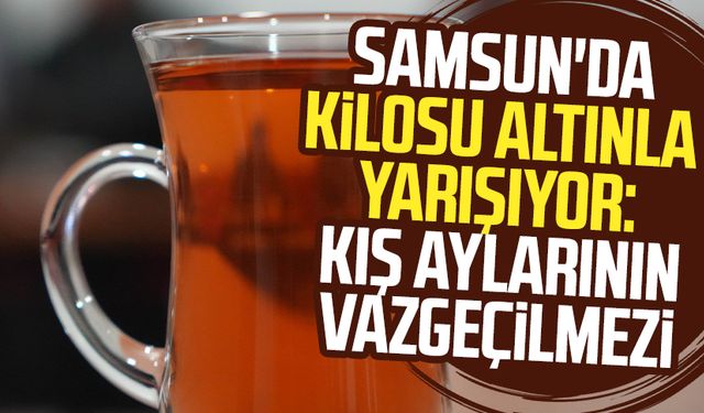 Samsun'da kilosu altınla yarışıyor: Kış aylarının vazgeçilmezi