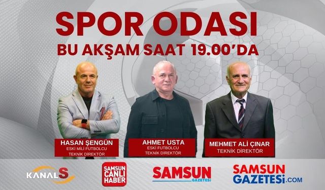 Spor Odası 2 Aralık Pazartesi