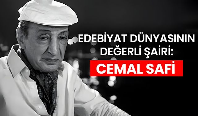 Edebiyat dünyasının değerli şairi: Cemal Safi