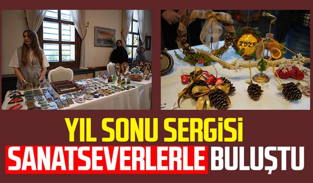 Samsun Olgunlaşma Enstitüsü Yıl Sonu Sergisi sanatseverlerle buluştu