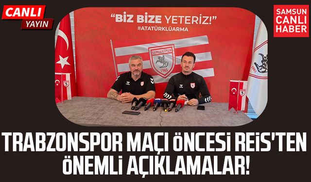 Samsunspor - Trabzonspor maçı öncesi Thomas Reis'ten önemli açıklamalar