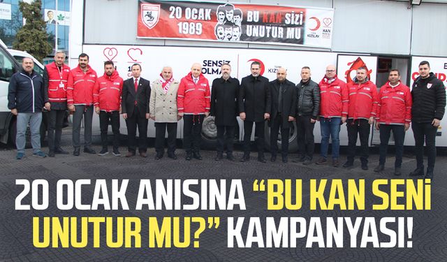 Samsunspor'un kara günü: 20 Ocak anısına “Bu Kan Seni Unutur Mu?” kampanyası!