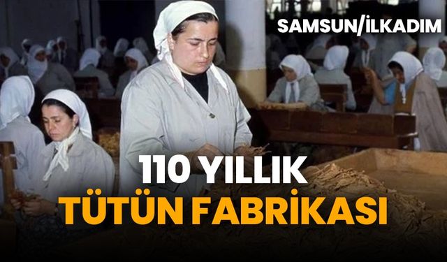 Samsun Eski Tütün Fabrikası tarihçesi