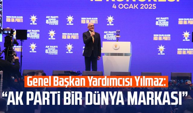 AK Parti Genel Başkan Yardımcısı Yusuf Ziya Yılmaz: "AK Parti bir dünya markası"