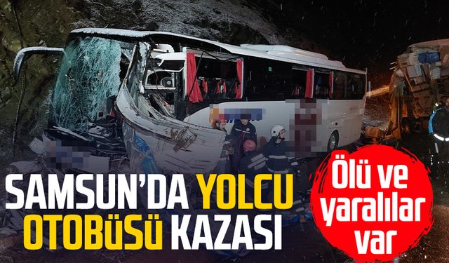 Samsun'da ölümlü yolcu otobüsü kazası: Şoför Şahin Çayan hayatını kaybetti