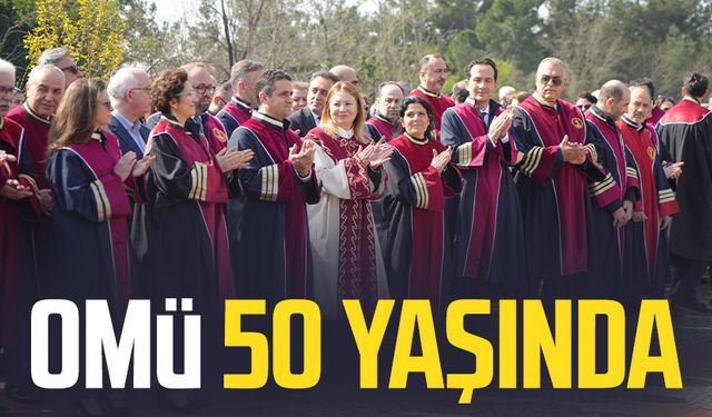 Samsun OMÜ 50 yaşında