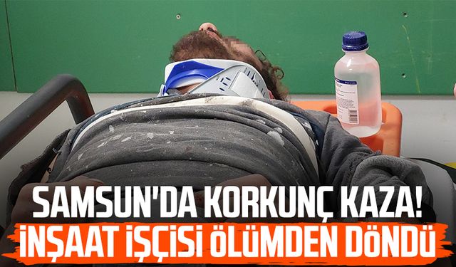 Samsun'da korkunç kaza! Ferhan Ürkmez ölümden döndü