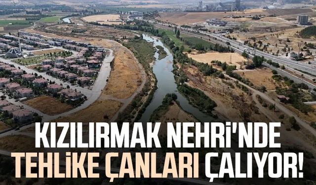Kızılırmak Nehri'nde tehlike çanları çalıyor!