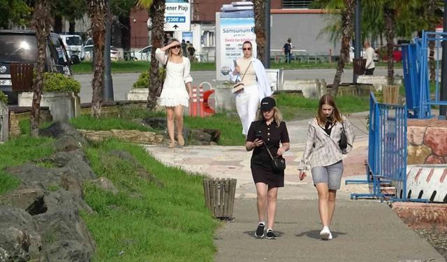 Samsun turizminde Rus hareketi
