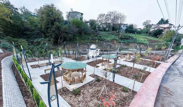 Canik’te park alanları 144 bin metrekareye yükseldi