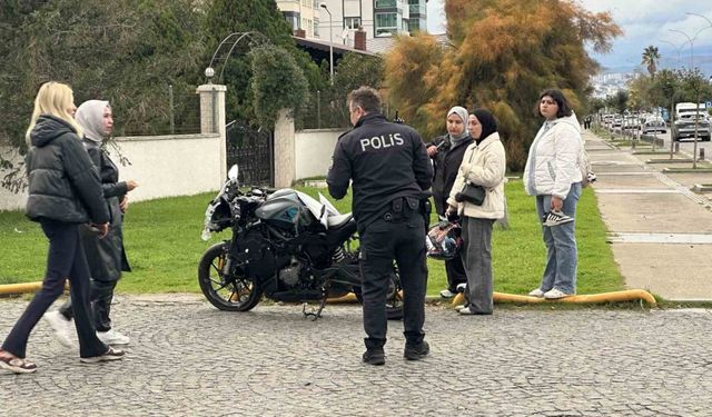 Samsun’da motosiklet otomobille çarpıştı: 1 yaralı