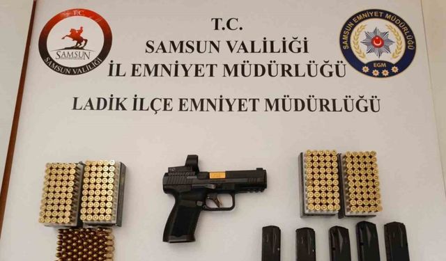 Samsun’da silahla ateş eden şahıs yakalandı: 92 boş kovan ele geçirildi