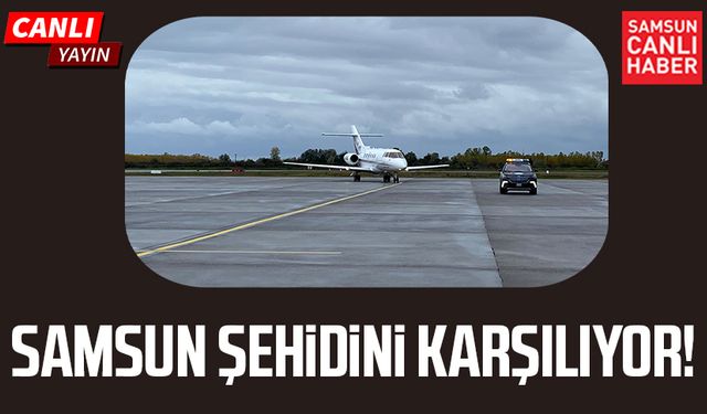 Samsun şehidini karşılıyor: Emre Altıok memleketinde