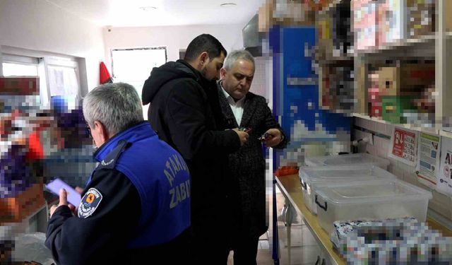 Atakum'da okul kantinlerine sıkı denetim