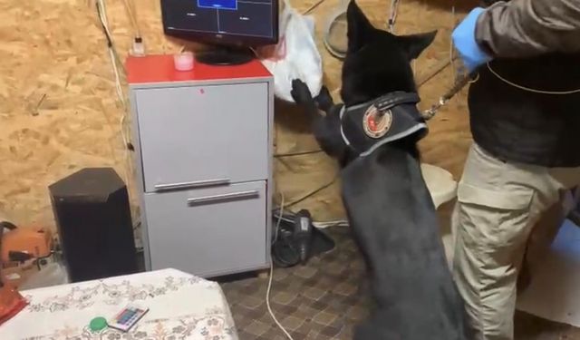 Bağ evindeki uyuşturucu düzeneğini ’Tony’ ortaya çıkardı