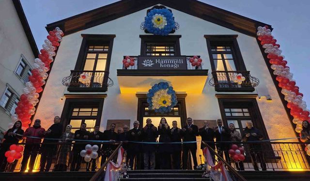 İlkadım Hanımeli Konağı hizmete açıldı