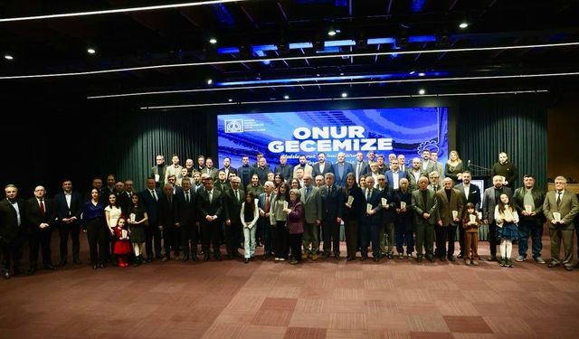 MMO Samsun'da 71'inci yıl onur gecesi
