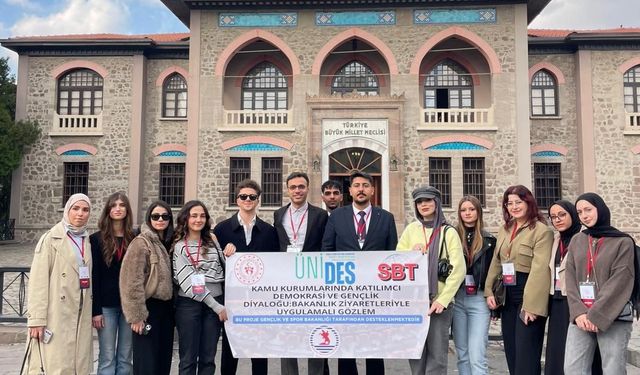 OMÜ Siyaset Bilimi Topluluğu TBMM’de