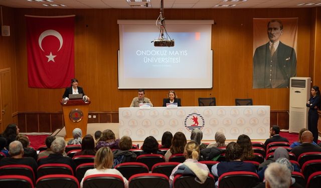 OMÜ’de idari personele Kapsayıcı Üniversite Yaşam Eğitimi