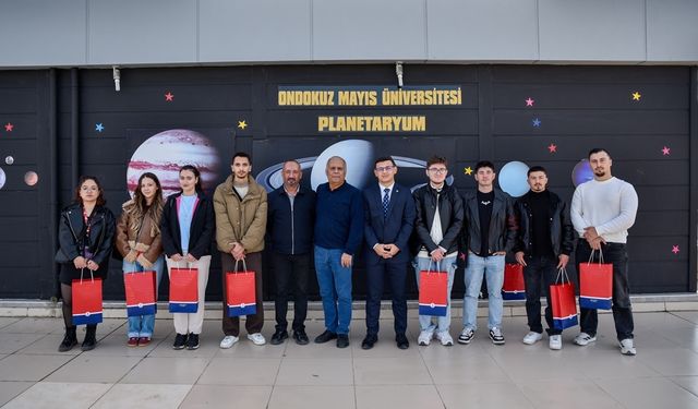 OMÜ’de UyumFest’25’te derece alan öğrencilere özel gezi