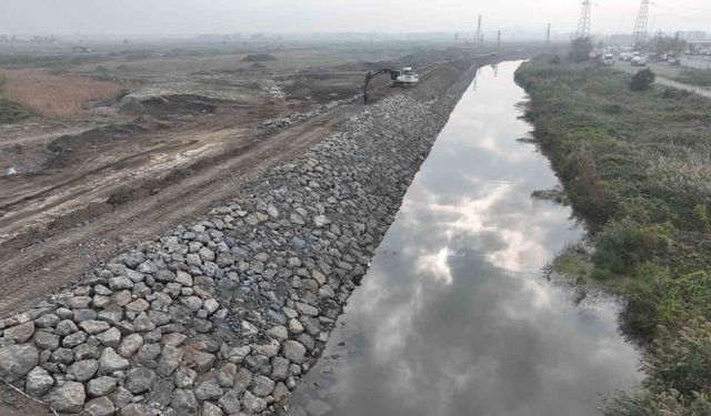Samsun yeni OSB’de ıslah ve drenaj çalışmaları sürüyor