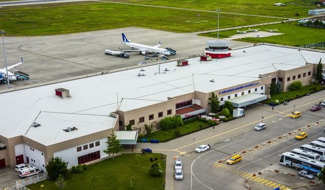 Samsun’da 11 ayda 1,5 milyon kişiye havayolu hizmeti