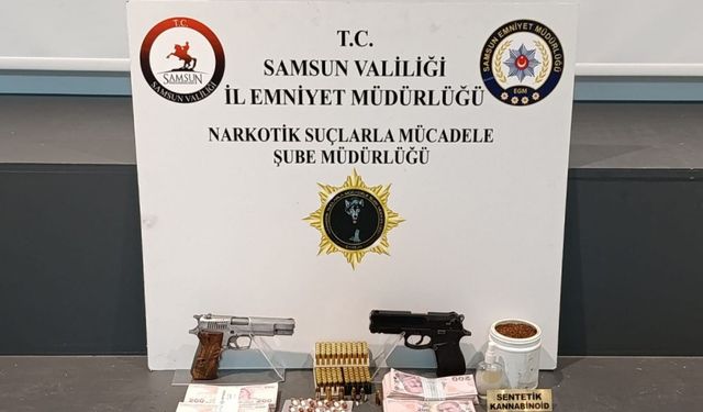 Samsun’da uyuşturucu ticaretine darbe: 7 şüpheli yakalandı