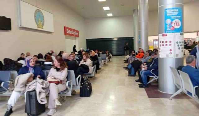 Samsun'da yolcu uçağı martı sürüsüne çarptı