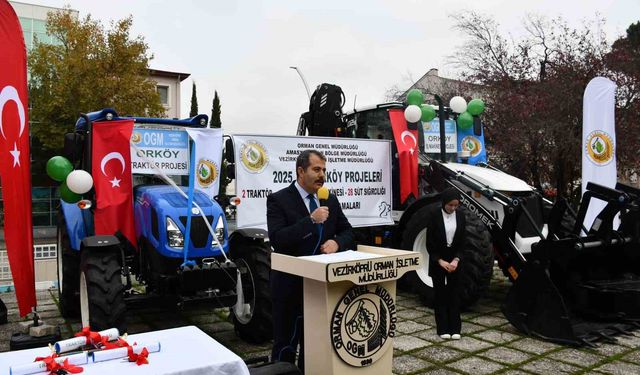 Vezirköprü’de orman köylüsüne destek