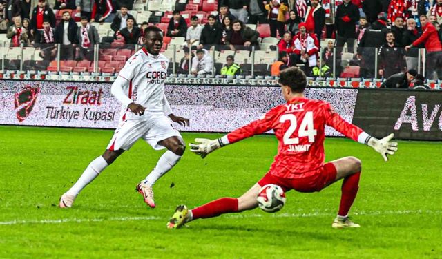 Ziraat Türkiye Kupası: Samsunspor: 2 - Eyüpspor: 1 (Maç sonucu)
