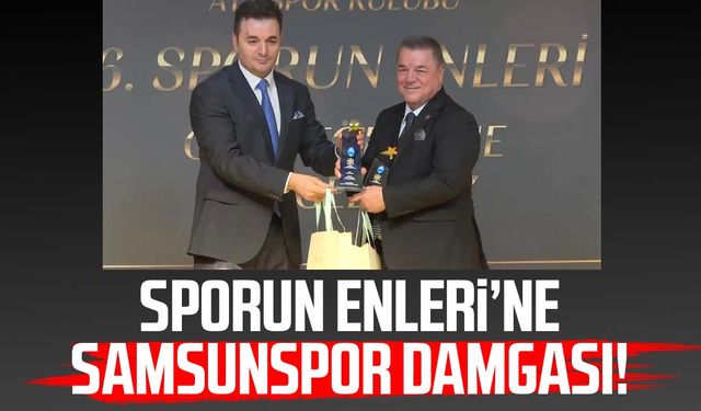 Samsunspor’a Sporun Enleri’nde çifte ödül!
