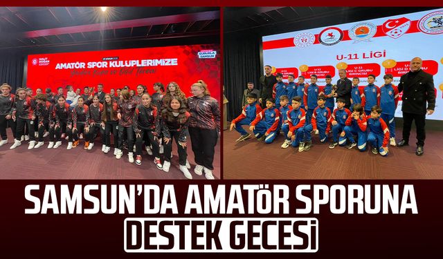 Samsun Büyükşehir'den amatör spor kulüplerine 16 milyon TL destek