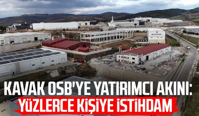 Kavak OSB'ye yatırımcı akını: Yüzlerce kişiye istihdam