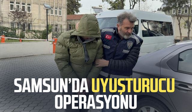 Samsun'da zehre geçit yok! Şüpheli cezaevinde