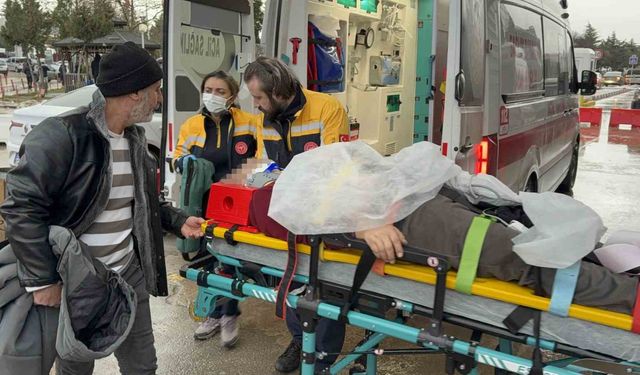 Anten tamir ederken çatıdan düştü